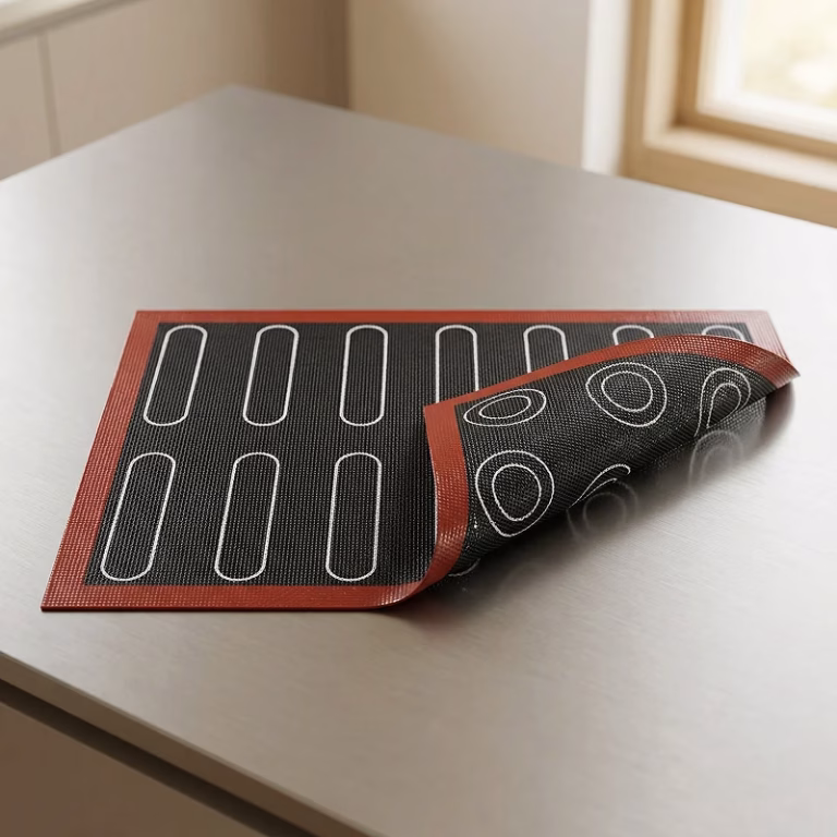 silicone baking mat, non stick baking mat, perforated silicone baking mat