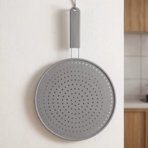 silicone splatter guard for frying pan, silicone frying pan splatter guard, silicone splatter screen for frying pan