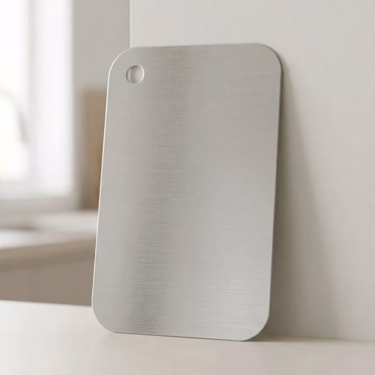thick cutting board, stainless steel chopping board